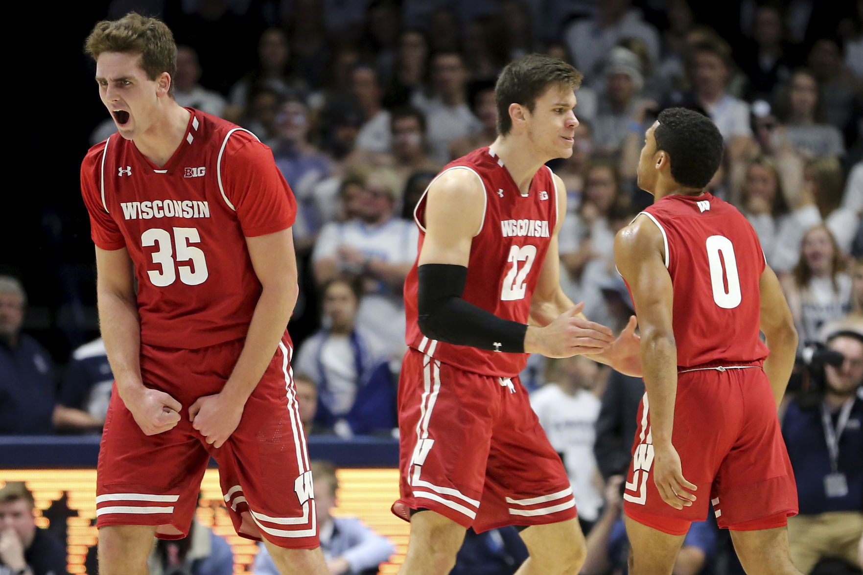 Badgers 77, Musketeers 68